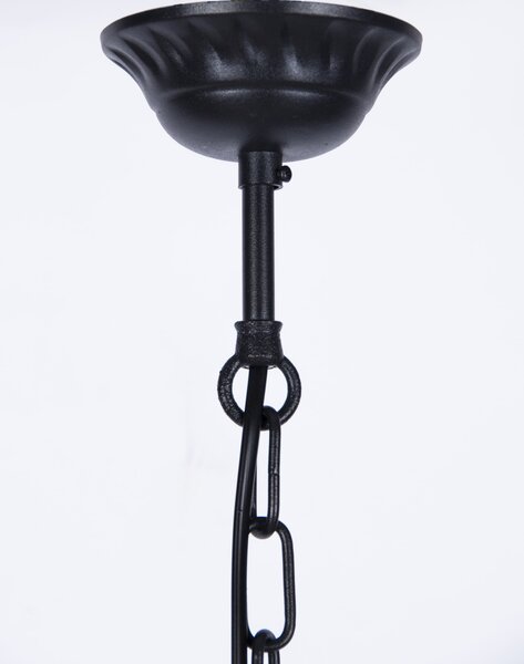Kaja Lozana venkovní závěsná lampa 1x60 W černá K-5006HCZARNY