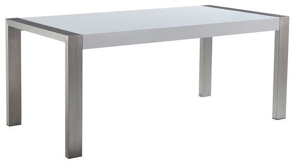 Jídelní stůl ARCTIC Stříbrná 180 cm 90 cm