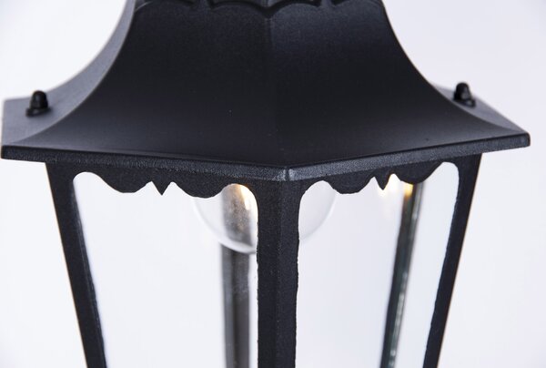 Kaja Lozana venkovní závěsná lampa 1x60 W černá K-5006HCZARNY