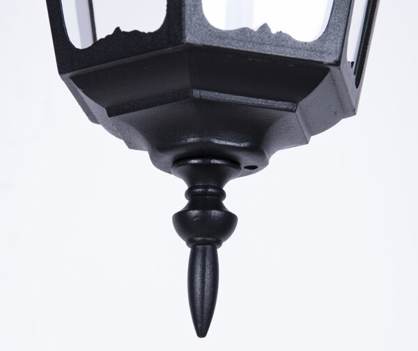 Kaja Lozana venkovní závěsná lampa 1x60 W černá K-5006HCZARNY