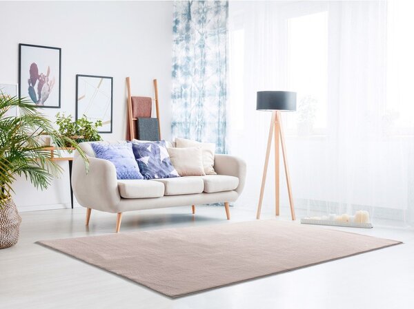 Béžový pratelný koberec 80x150 cm Loft Liso Makeup – Universal