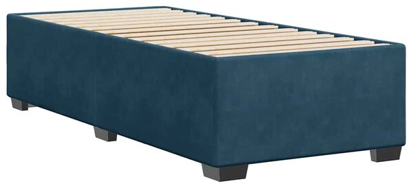 Rám postele modrý 80 x 200 cm samet 3284599