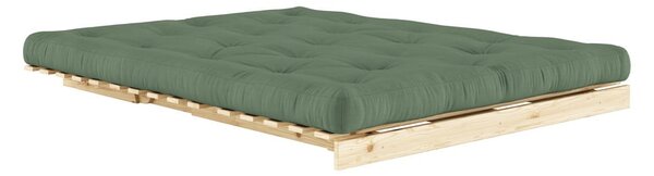 Zelená rozkládací pohovka 160 cm Roots - Karup Design
