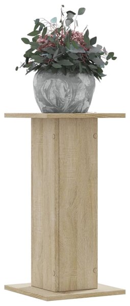Stojany na rostliny 2 ks dub sonoma 30x30x60cm kompozitní dřevo