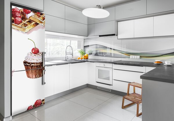 Nálepka na ledničku Zákusky a vafle FridgeStick-70x190-f-106989933