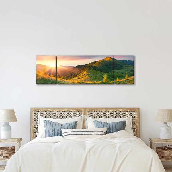 Obraz - Letní krajina (170x50 cm)