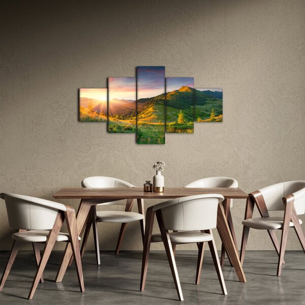 Obraz - Letní krajina (125x70 cm)