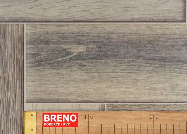 Breno PVC BARTESA Diana Wood 267M - šedé parkety, šíře 100 cm