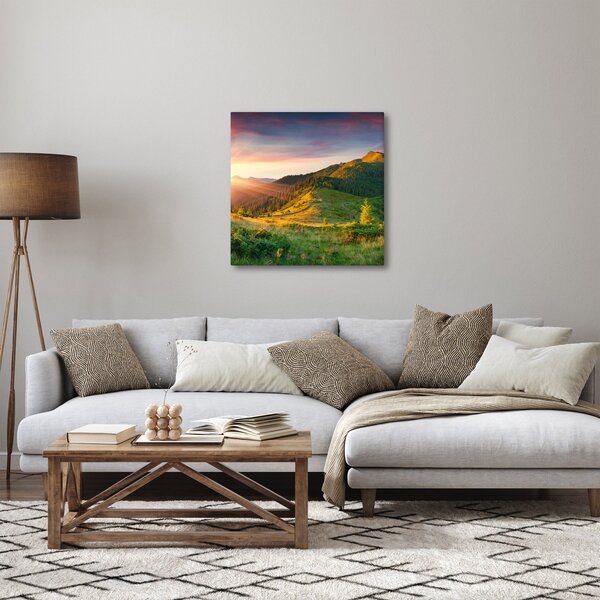 Obraz - Letní krajina (30x30 cm)