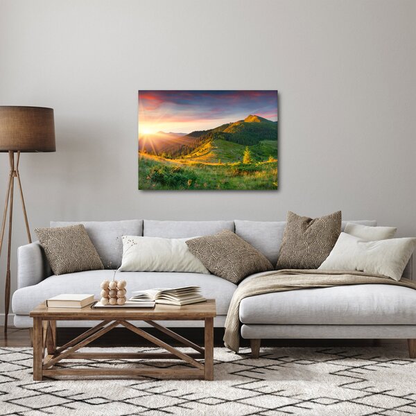 Obraz - Letní krajina (70x50 cm)