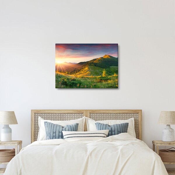 Obraz - Letní krajina (70x50 cm)
