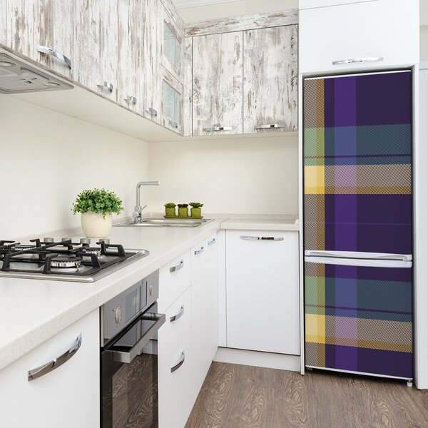 Nálepka fototapeta lednička Mříž textura FridgeStick-70x190-f-61555599