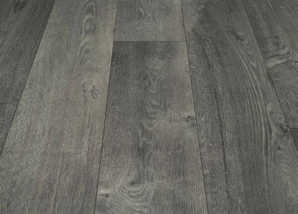 Breno PVC BLACKTEX Crouch Oak 699D - tmavě šedé dřevo, šíře 100 cm