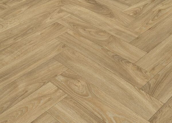 Breno PVC SLIMTEX Laurel Oak 316M - světle hnědé parkety, šíře 100 cm