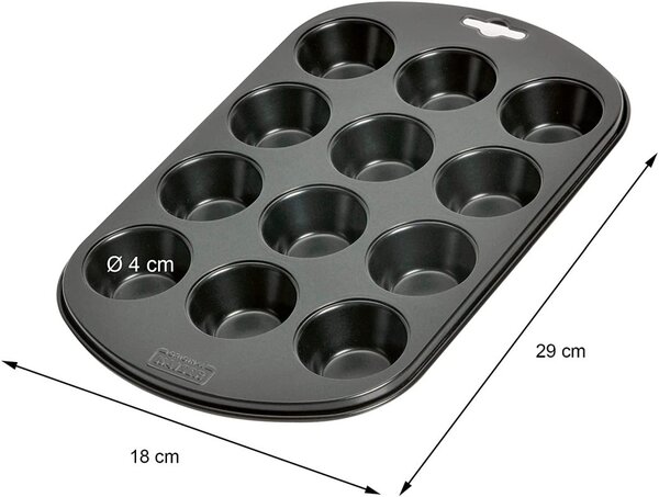 Muffins&Co! Forma na 12 mini Muffinů 29 x 18 cm - KAISER