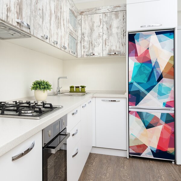 Foto tapeta na ledničku Abstrakce mozaika FridgeStick-70x190-f-61699841