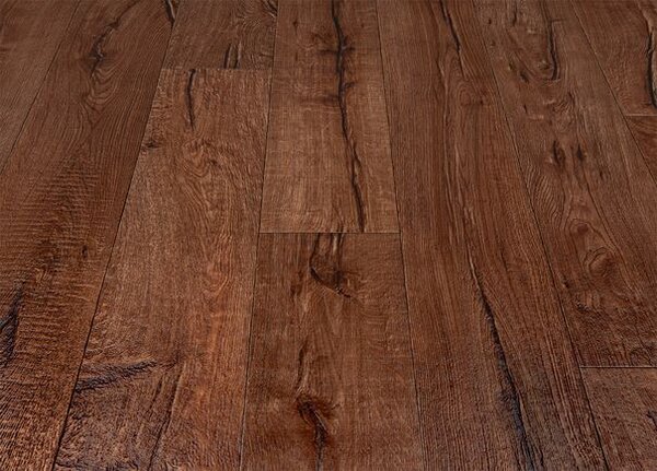 Breno PVC MAXIMA EKO Hunter Oak 019 - tmavé dřevo, šíře 100 cm