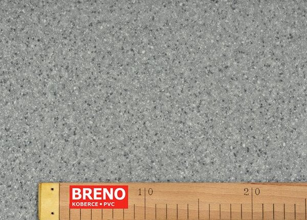 Breno PVC JUPITER Silverstone M96 - šedé terazzo, šíře 100 cm