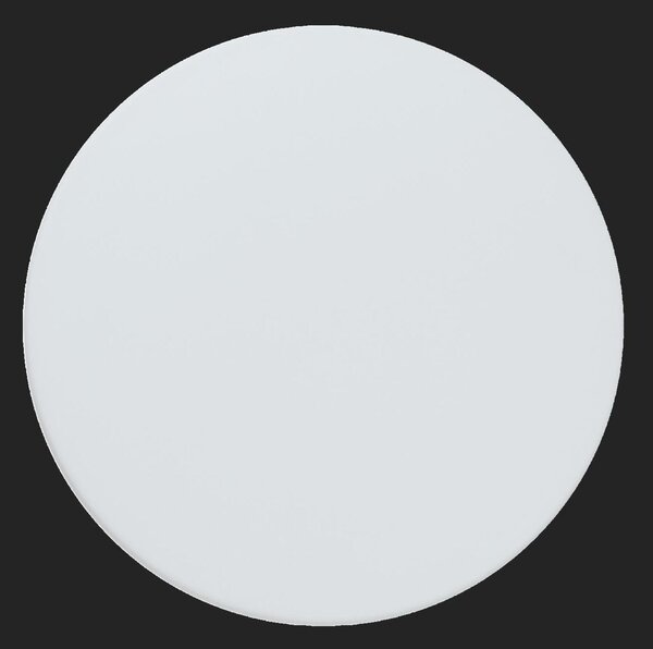 OSMONT ERI67666 ERIS CV4 stropní/nástěnné skleněné polovestavné svítidlo bílá / bílo - černá IP44 4000 K 52W LED nouzové kombinované 3 h