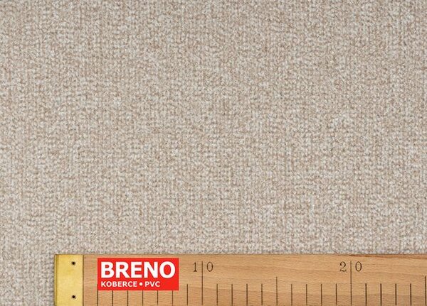 Breno Metrážový koberec SMART 150 béžový, šíře 400 cm, Béžová