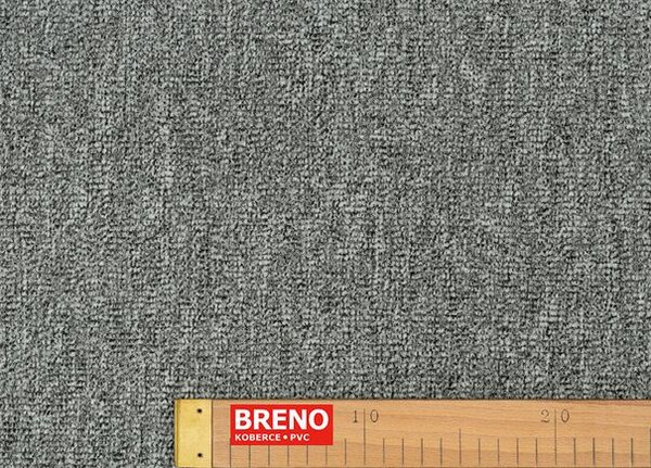 Breno Metrážový koberec SMART 930 šedý, šíře 400 cm, Šedá