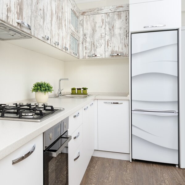 Nálepka fototapeta lednička Abstraktní vlny FridgeStick-70x190-f-62114571