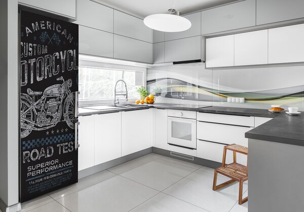 Nálepka fototapeta na ledničku Motorizace FridgeStick-70x190-f-62109213