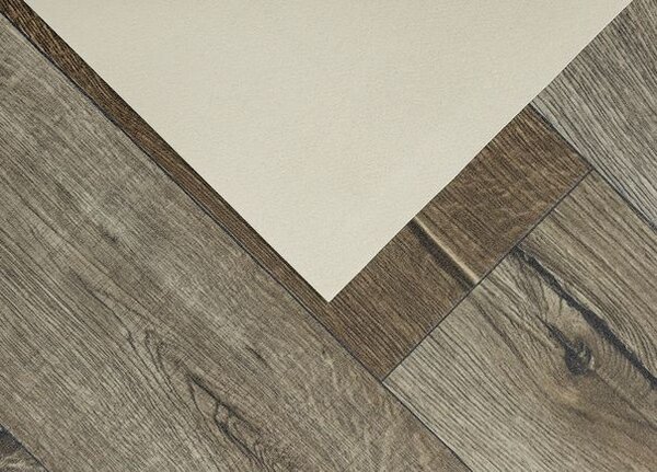 Breno PVC CALLISTO Hunter Oak S46 – tmavé dřevo, šíře 300 cm