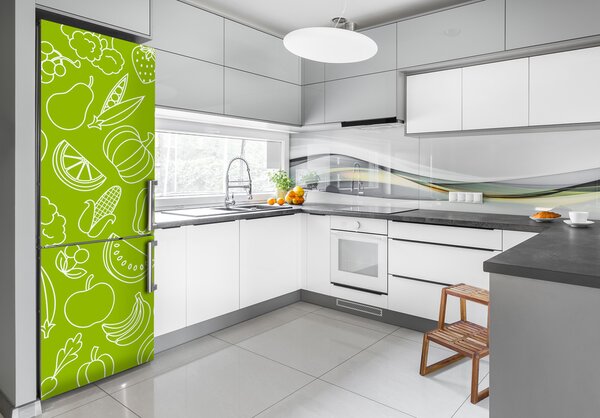 Nálepka na ledničku Zelenina a ovoce FridgeStick-70x190-f-62856901