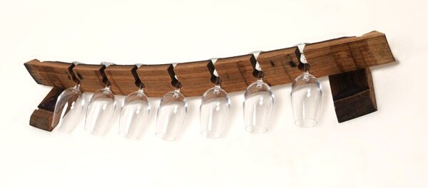 Stará Krása - Own Imports Masivní dřevěný držák na skleničky