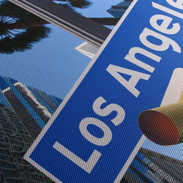 Obraz - Los Angeles (125x70 cm)