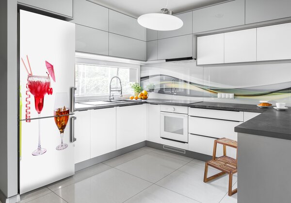 Foto nálepka na ledničku Barevné koktejly FridgeStick-70x190-f-63012512
