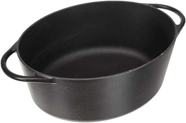 Litinový hrnec oválný Provence 33 cm černý - Küchenprofi Solingen