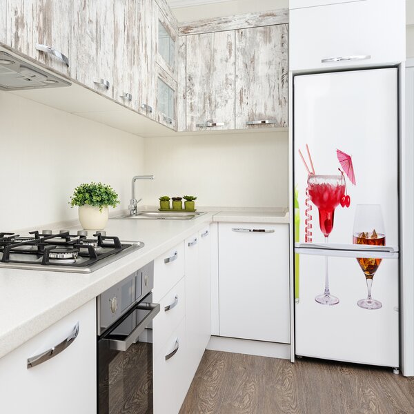 Foto nálepka na ledničku Barevné koktejly FridgeStick-70x190-f-63012512