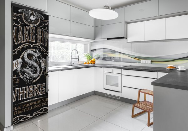Nálepka tapeta na ledničku Whiskey FridgeStick-70x190-f-62997275
