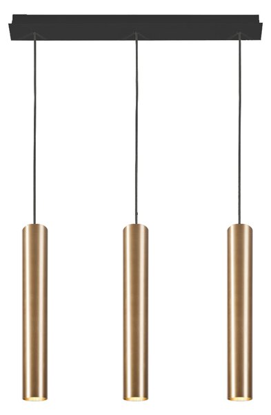 NOWODVORSKI Závěsné moderní LED osvětlení EYE ZWIS, 3xGU10, 10W, mosazné