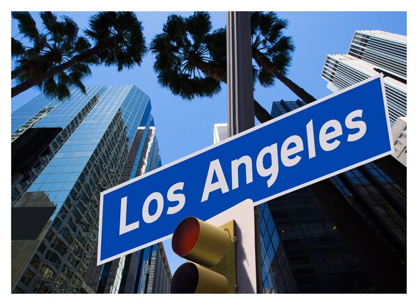 Obraz - Los Angeles (70x50 cm)