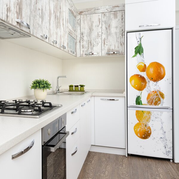 Nálepka na ledničku samolepící Pomeranče FridgeStick-70x190-f-63072139