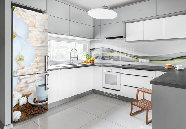 Nálepka na ledničku fototapeta Zrkna kávy FridgeStick-70x190-f-63333990