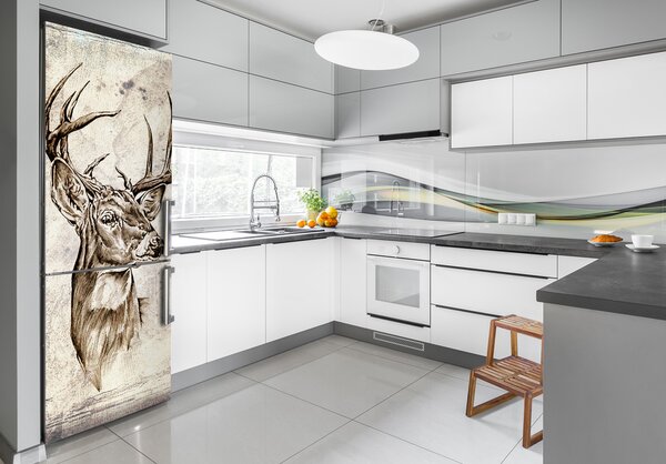 Samolepící nálepka na ledničku stěnu Jelen FridgeStick-70x190-f-63717534