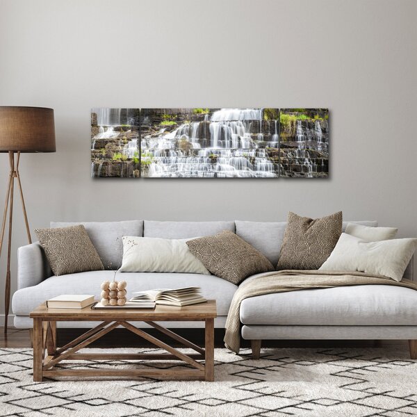 Obraz - Vodopád (170x50 cm)