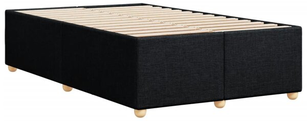 Rám postele bez matrací černá 120x190 cm textil 3284717
