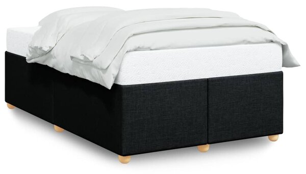 Rám postele bez matrací černá 120x190 cm textil 3284717