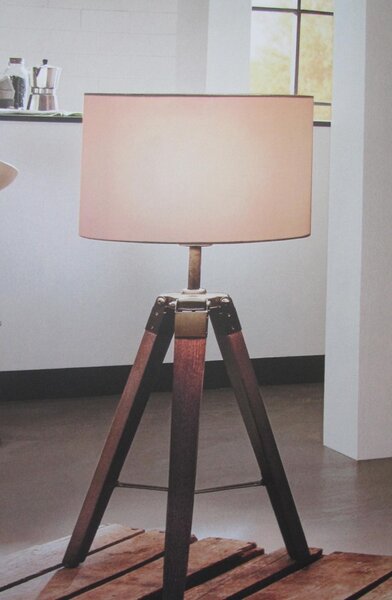 Austria Elegantní stolní lampa ze dřeva