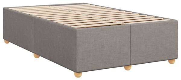 Box spring postel s matrací taupe 120x190 cm textil 3285363