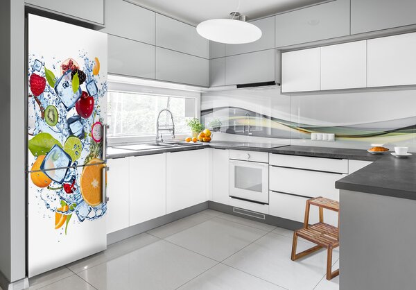 Nálepka na ledničku samolepící Ovoce a led FridgeStick-70x190-f-64865835