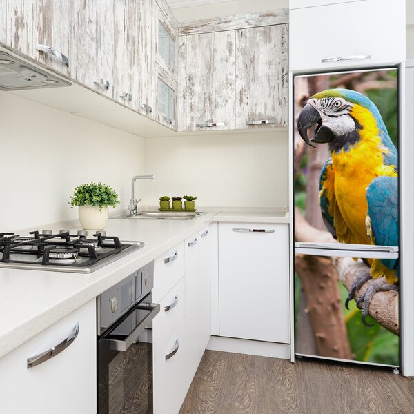 Foto nálepka na ledničku stěnu Papošek Ara FridgeStick-70x190-f-65052351
