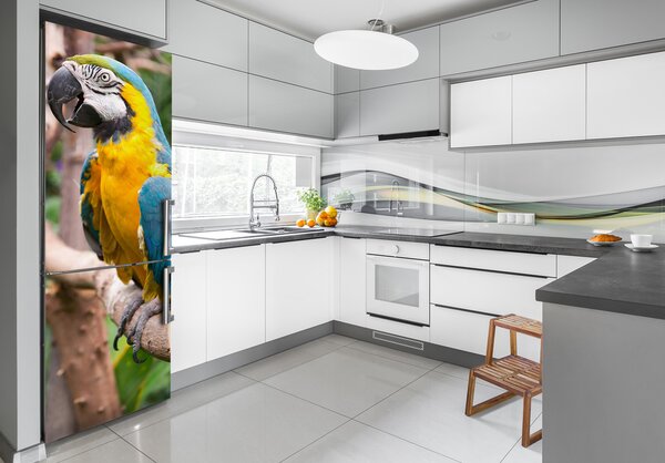 Foto nálepka na ledničku stěnu Papošek Ara FridgeStick-70x190-f-65052351