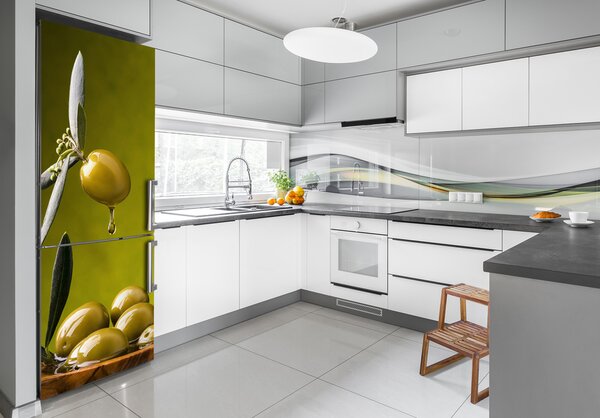 Nálepka na ledničku fototapeta Oliva z oliv FridgeStick-70x190-f-65043851