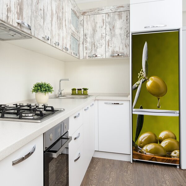 Nálepka na ledničku fototapeta Oliva z oliv FridgeStick-70x190-f-65043851